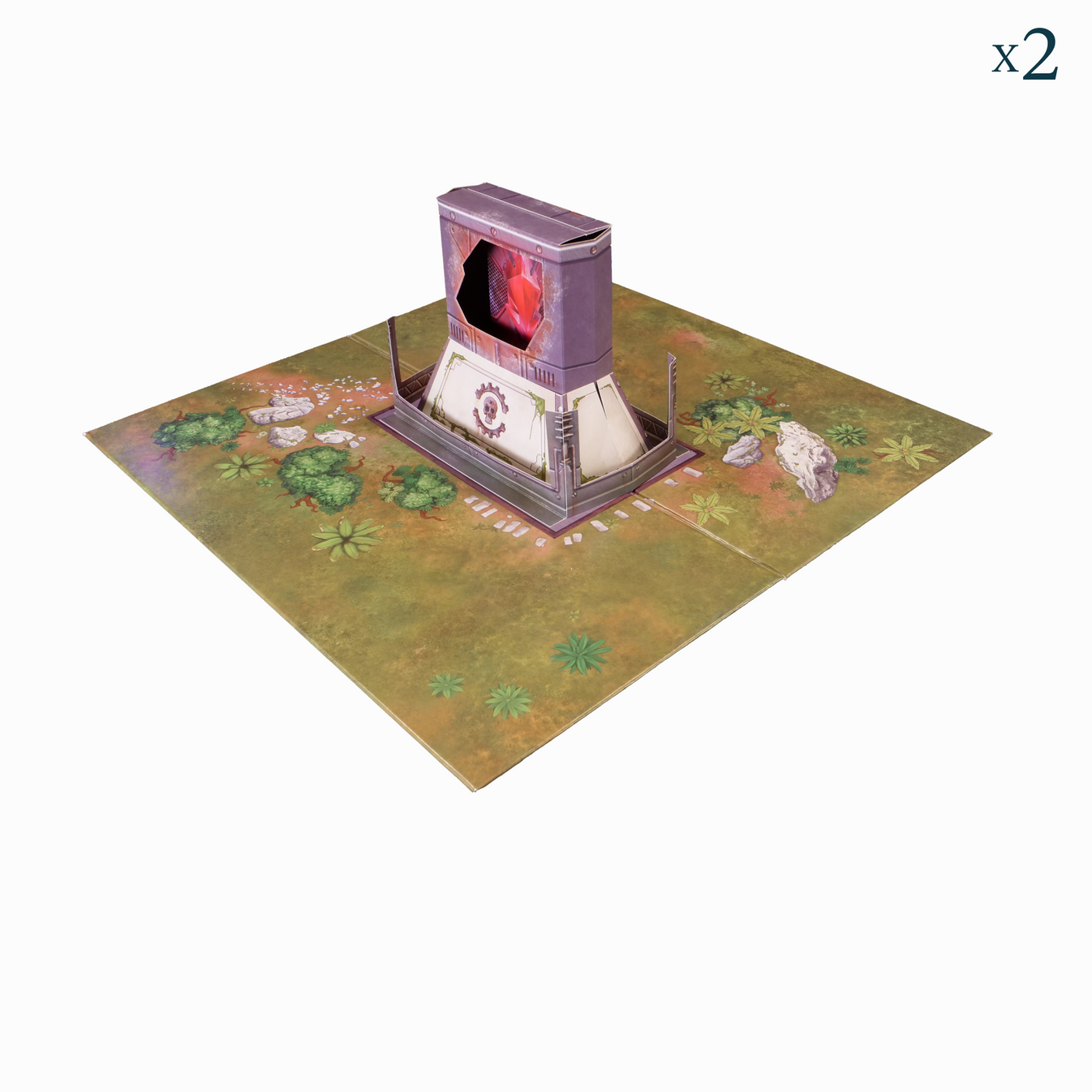 Overgrown Capital Titans Terrain Tabletop Titans