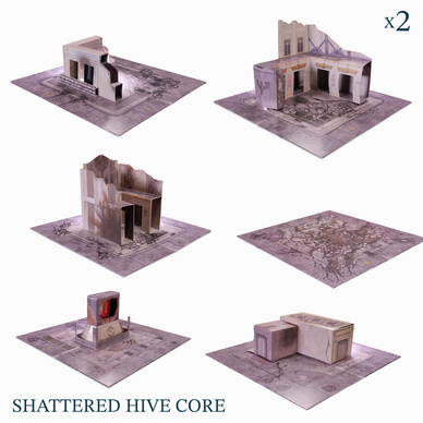 Shattered Hive - Titans Terrain – Tabletop Titans